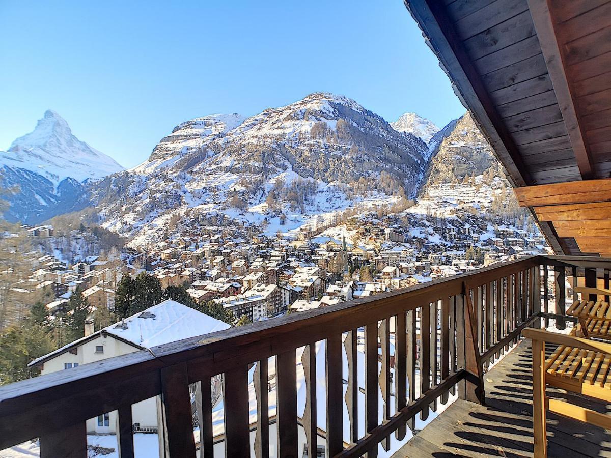 Apartment With Beautiful Views In Zermatt Esterno foto